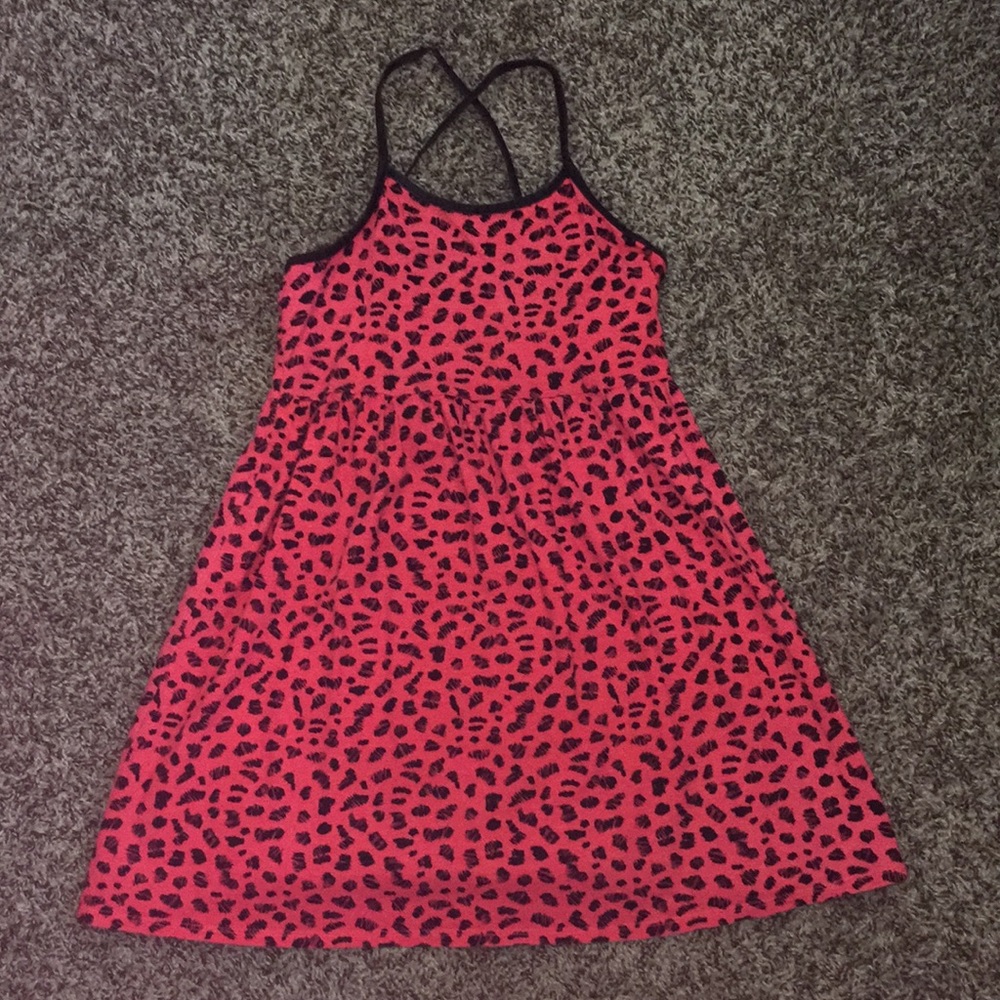 leopard print dress